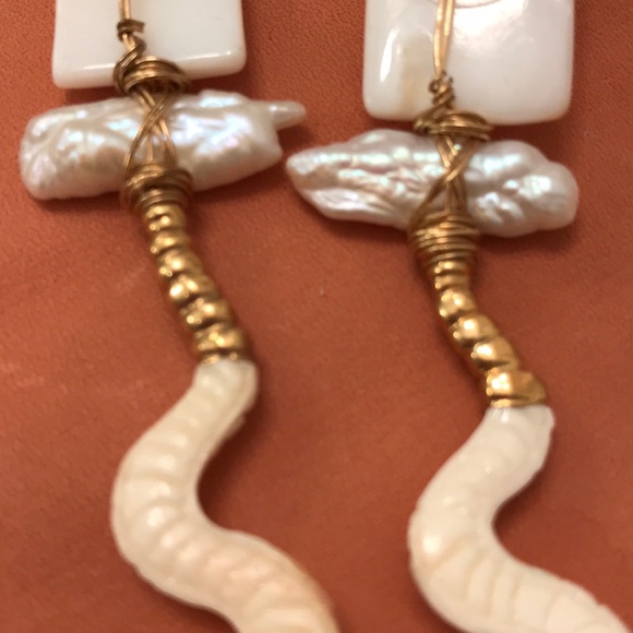 Nicola Bathie Rattlesnake Earrings - Picture 5 of 7